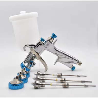 AF Paint Spray Gun HVLP Air Spray Gun 1.0mm/1.3mm/1.5mm/1.8mm 400cc cup High Atomization Car Spray G
