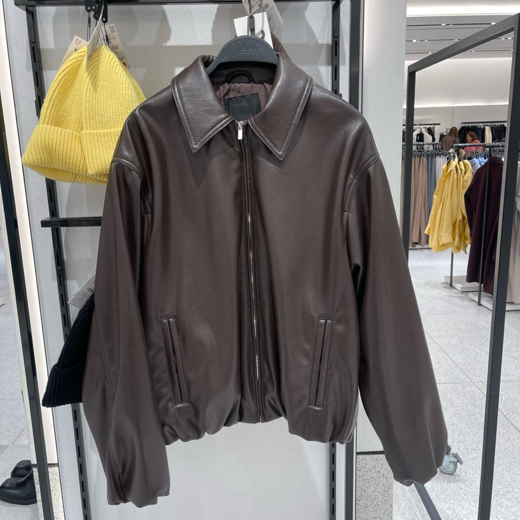 Jaket Leather ZARA Women jastip (jasa titip)
