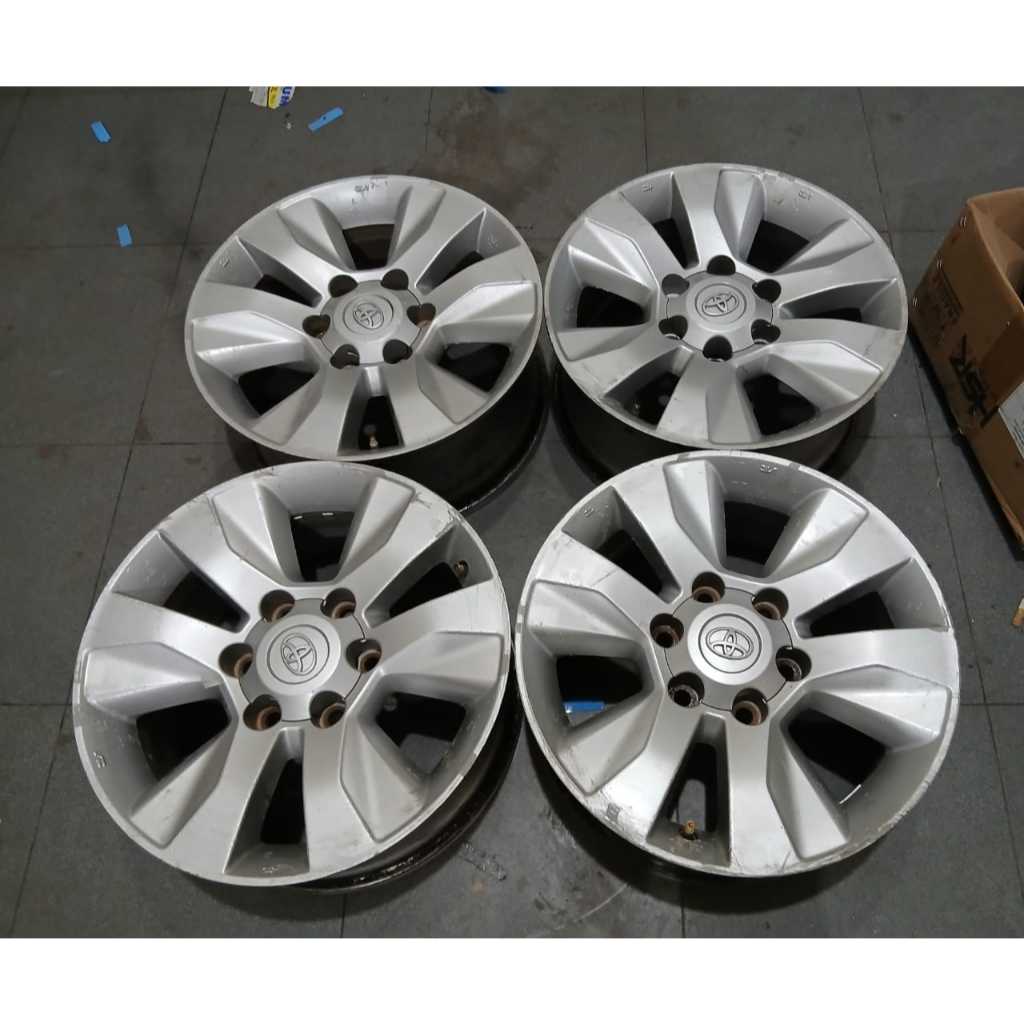 Velg Mobil Seken ORIGINAL MOBIL HYLUX Ring 17 Baut 6x139 Velg aman siap pakai