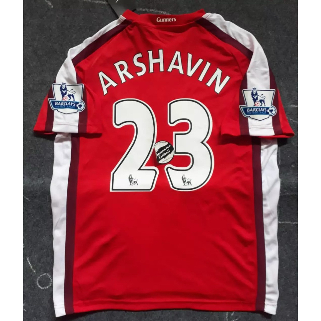 BAJU jERSEY ARSENAL RETRO 2008 2009 2010 2007 08 09 10 07 HOME Blokecore Skena