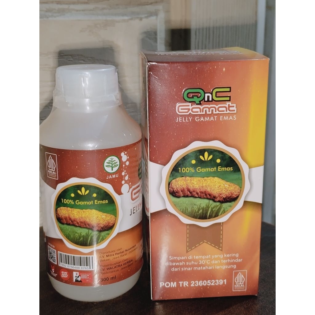 QnC Jeli Gamat Emas 300 ml