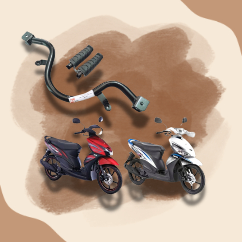 Footstep Mio J Step Mio J Satu Set High Quality PNP Mio J Mio GT Mio Fino MSH Variasi Motor