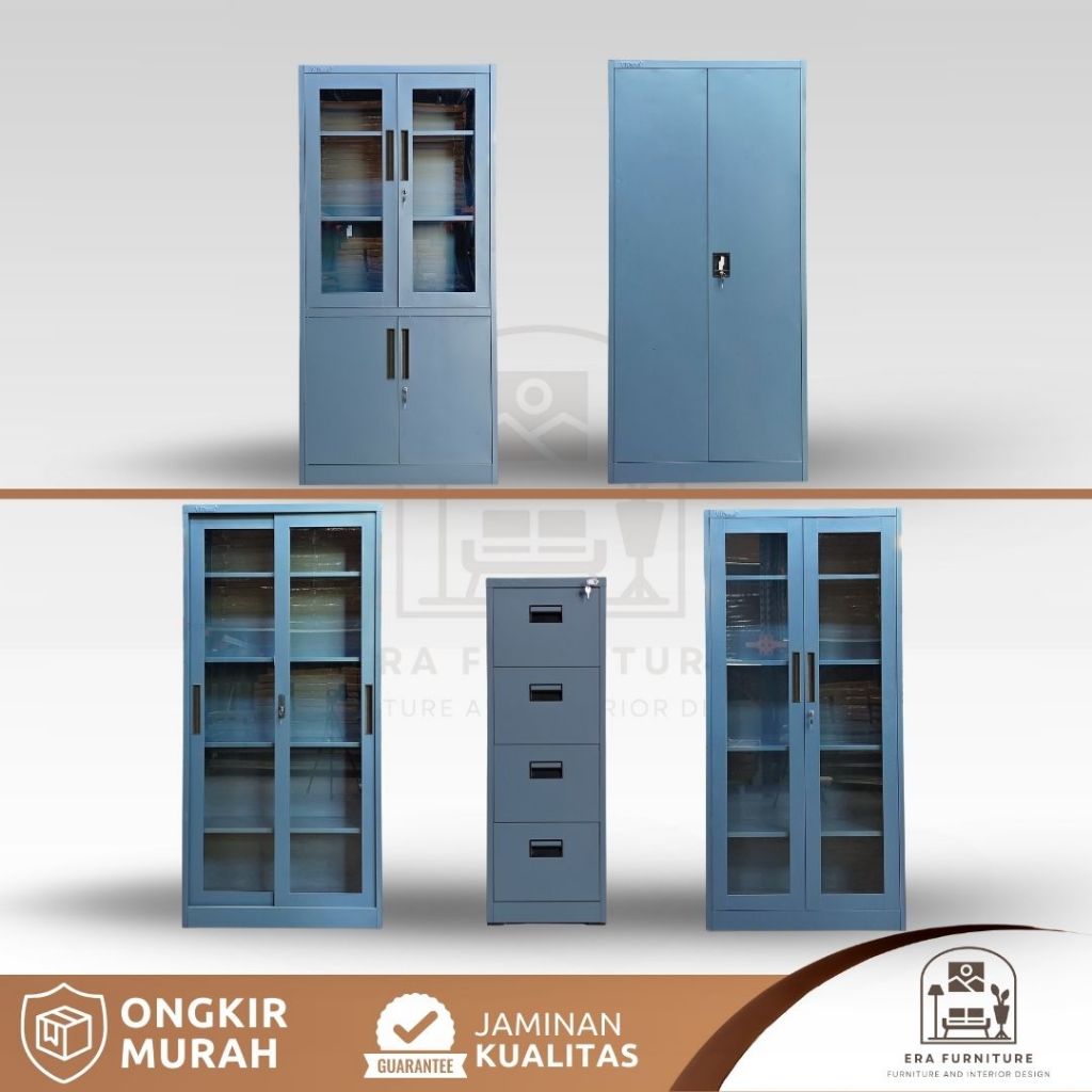 Era Furniture - LEMARI ARSIP BESI / LACI FILLING CABINET / LEMARI PENYIMPANAN /  LEMARI BESI / LEMAR
