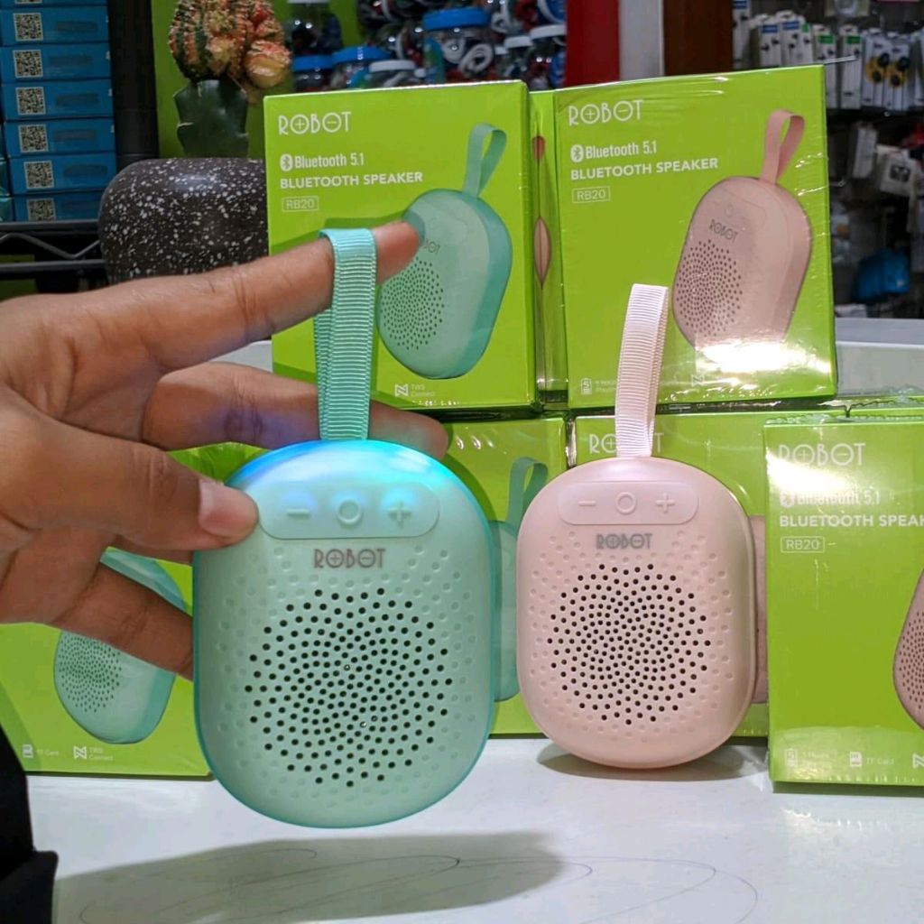 speaker bluetooth robot rb20 original
