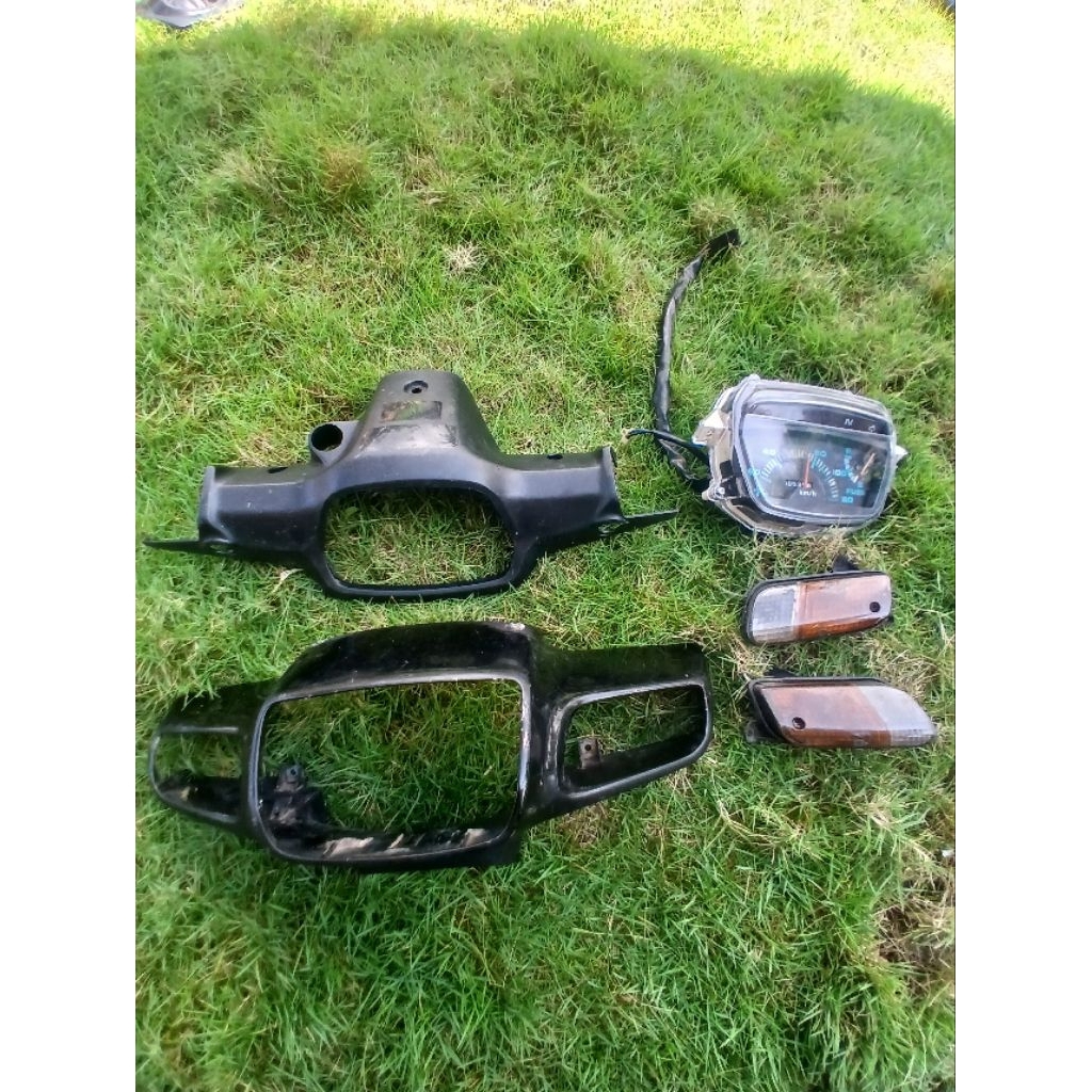 Batok Kepala Depan Belakang Astrea Grand Impressa Legenda Set Sein Speedometer Original Copotan