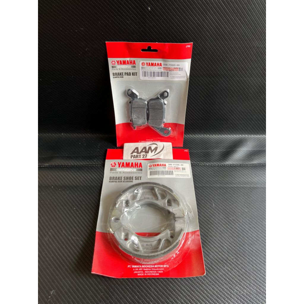 Kampas Rem depan belakang/Mio M3/Mio Z 125/Fino 125/Mio s