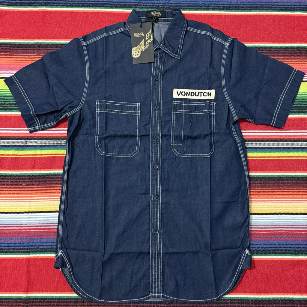 WORKSHIRT - VON DUTCH - NAVY