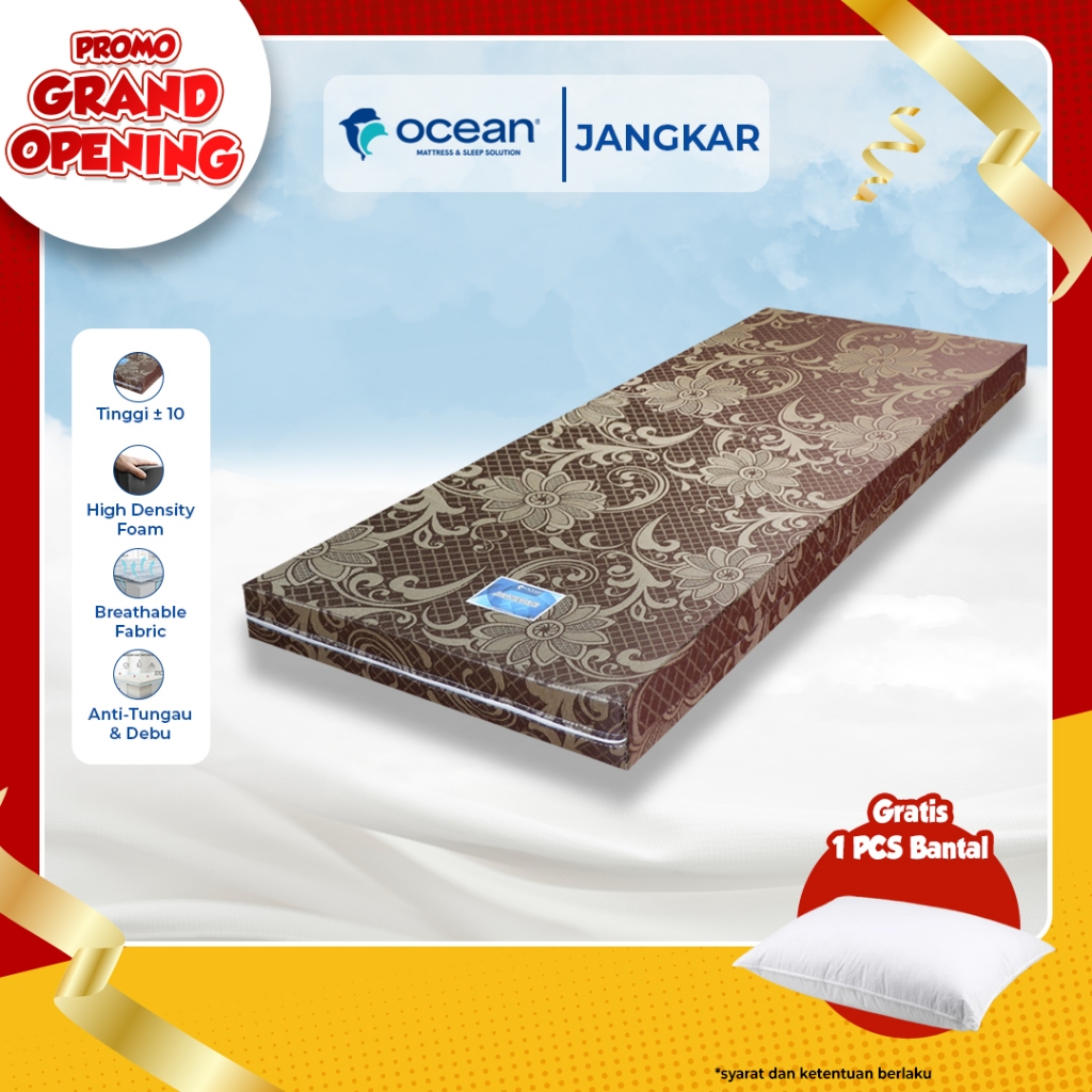 OCEAN SPRINGBED - KASUR / KASUR LANTAI / TILAM / KASUR BUSA JANGKAR STANDARD BY OCEAN