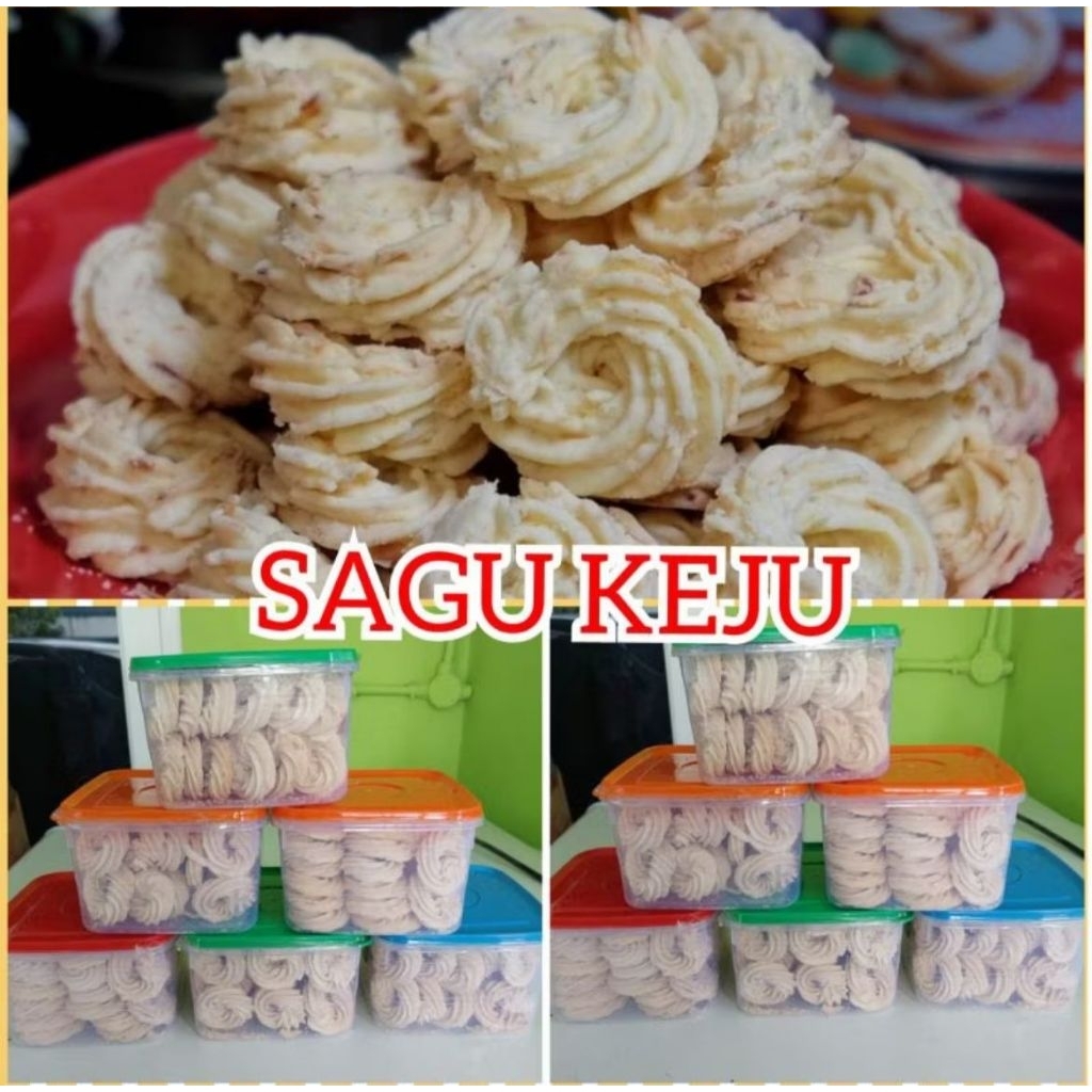 Sagu keju  berat 500 gram