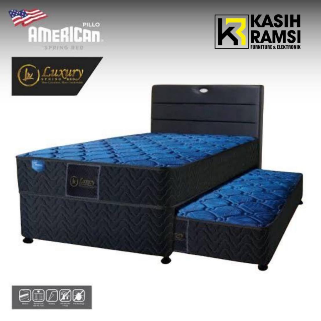 Kasur Sorong Spring Bed American Luxury 2in1 120x200