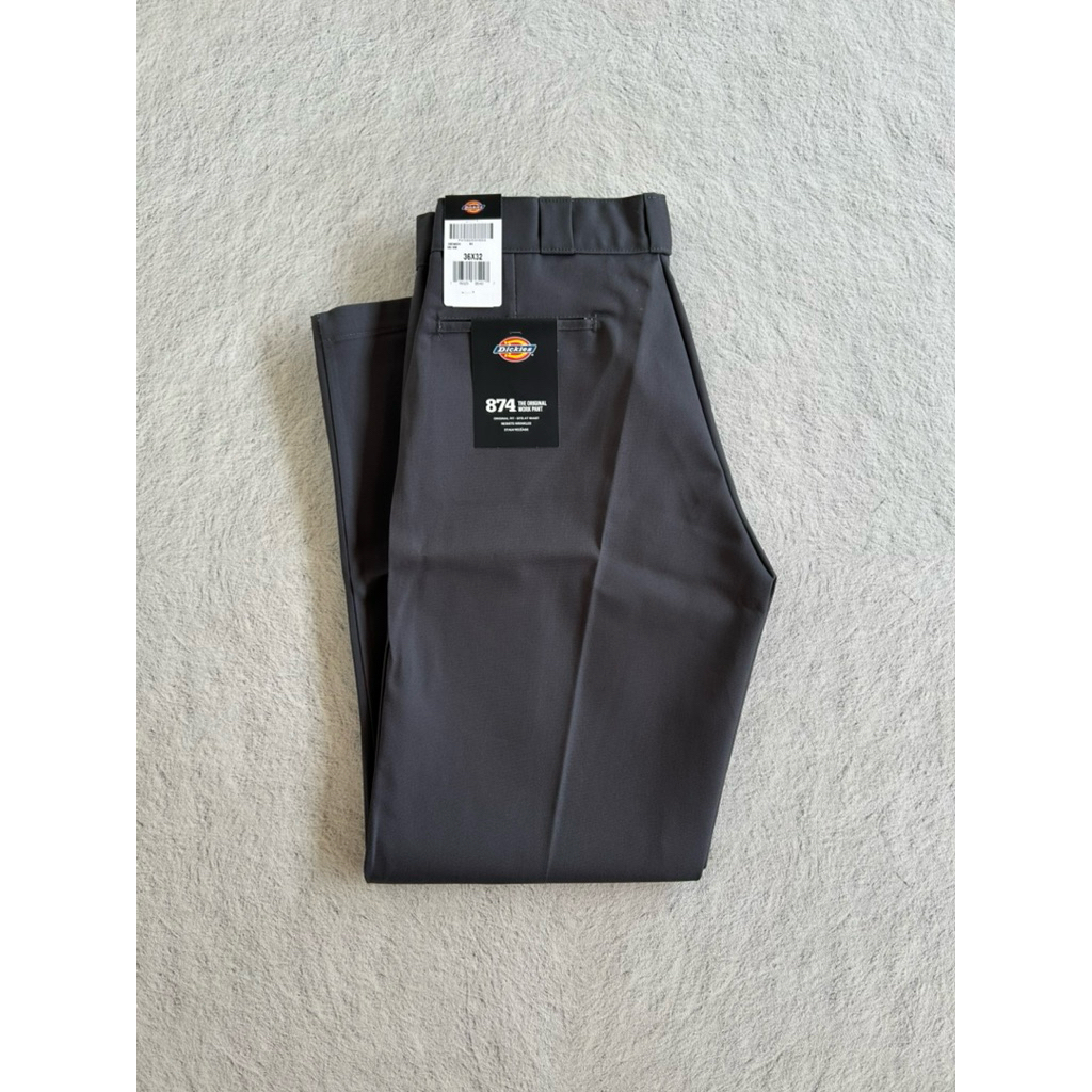 DICKIES WORK PANT 874 CHARCOAL
