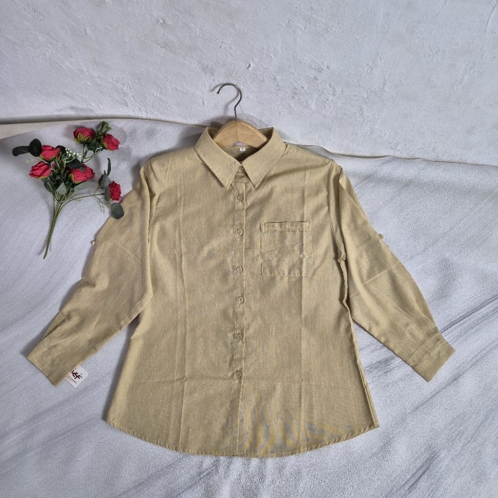 AL-LATIEF - KEMEJA SANTRI WANITA - ATASAN SANTRI PEREMPUAN - BLOUSE SANTRI PUTRI