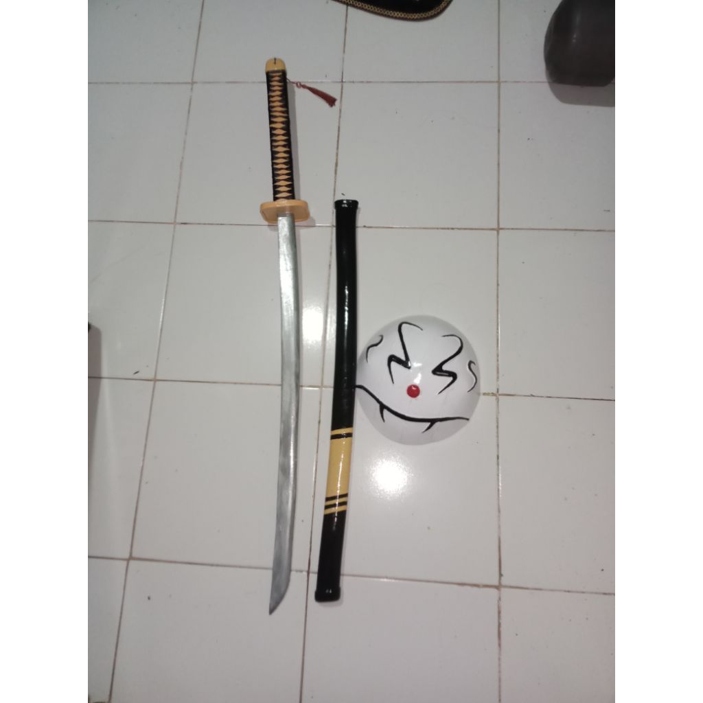 Pedang topeng rimuru property cosplay