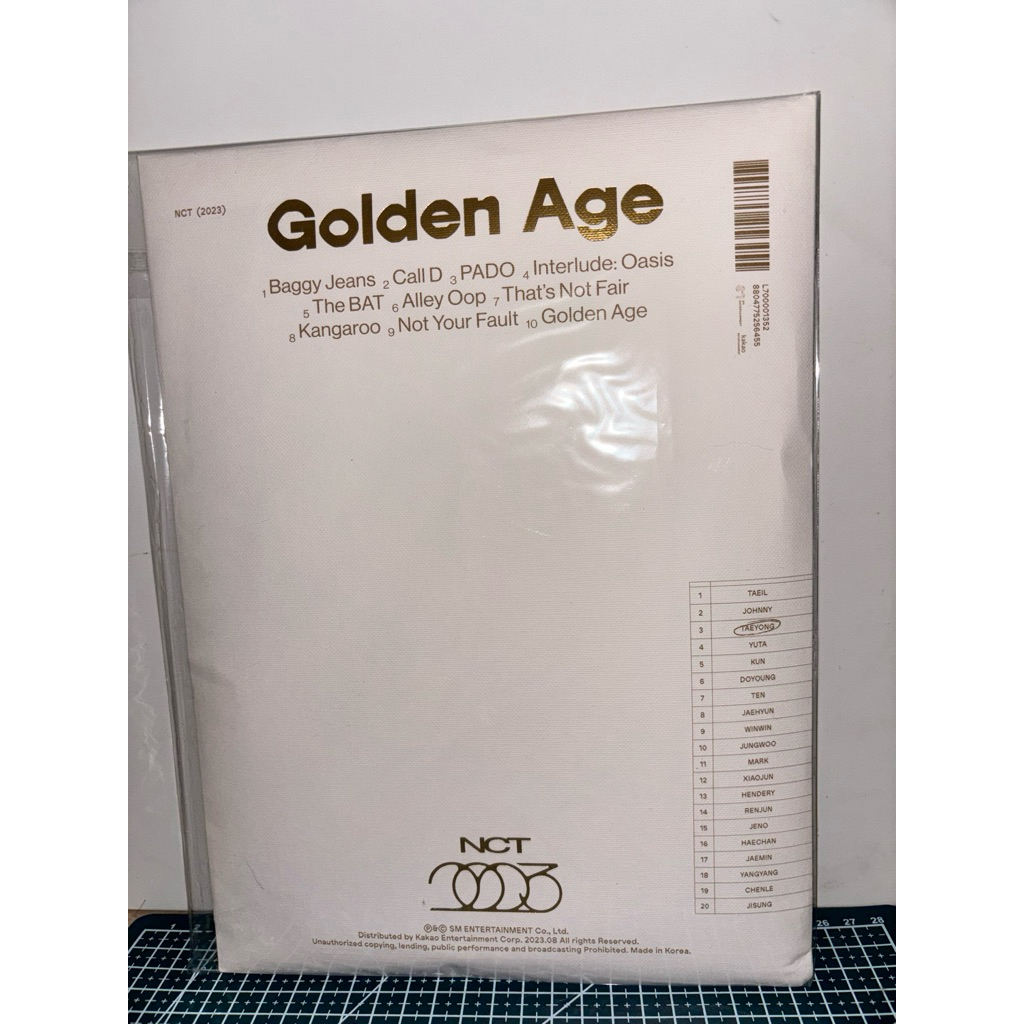 ALBUM NCT GOLDEN AGE (collecting ver) TAEYONG VER.