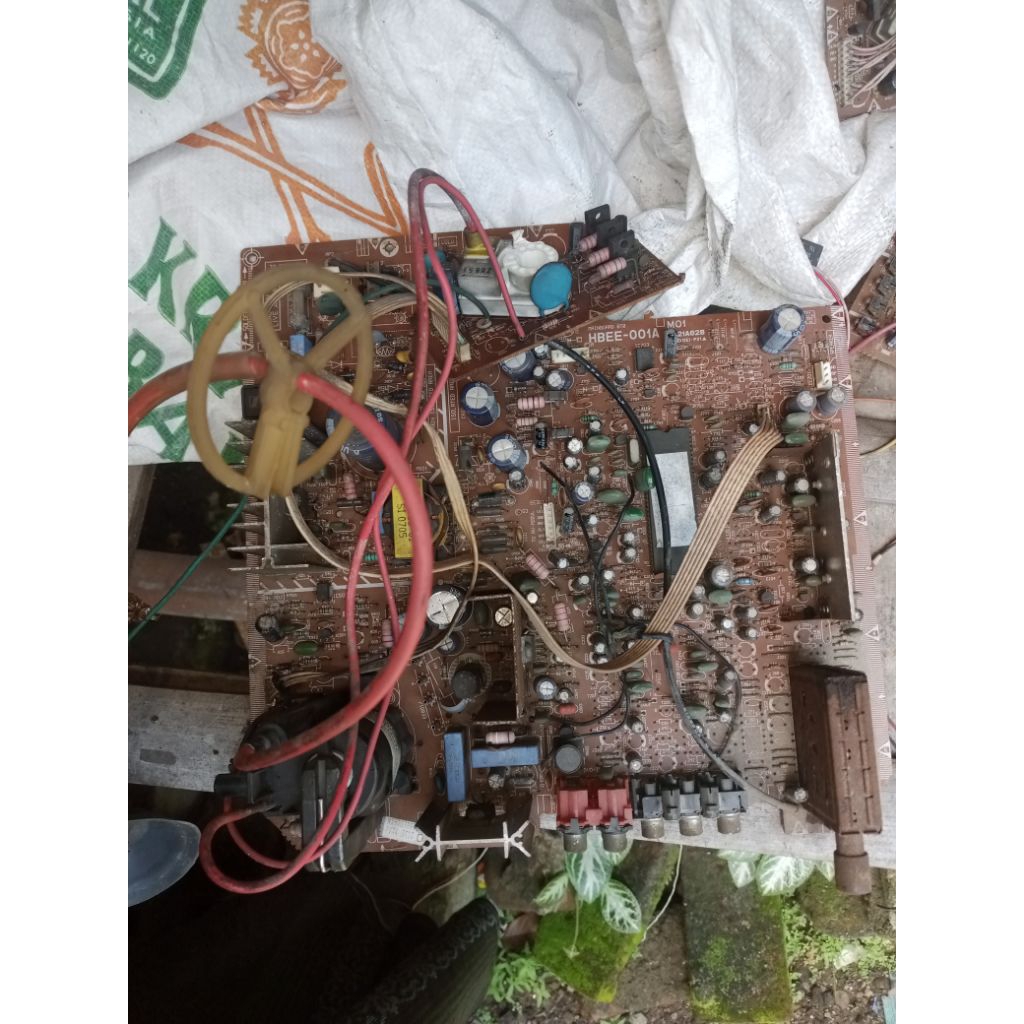 mesin tv Polytron datar mati blm cek