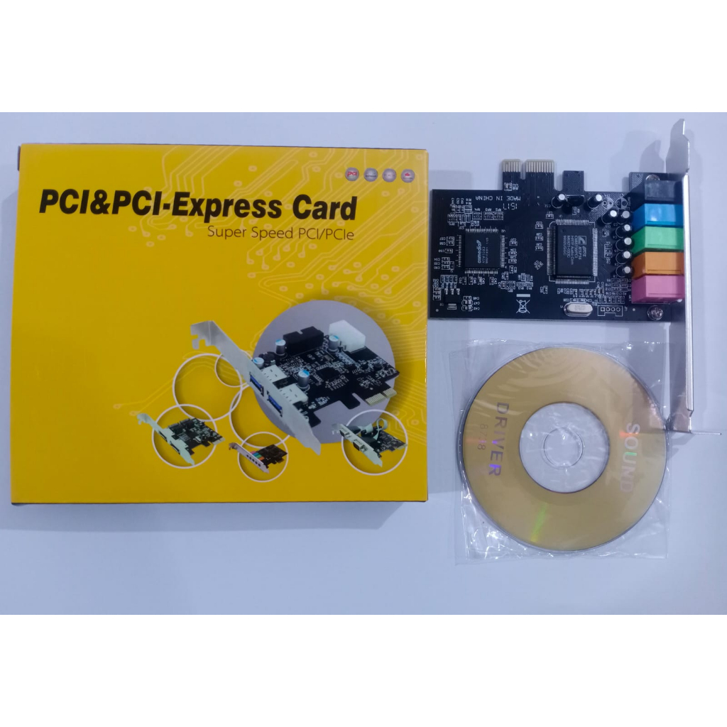PCIe Surround Sound Card PCI Express Expansion Card PCi