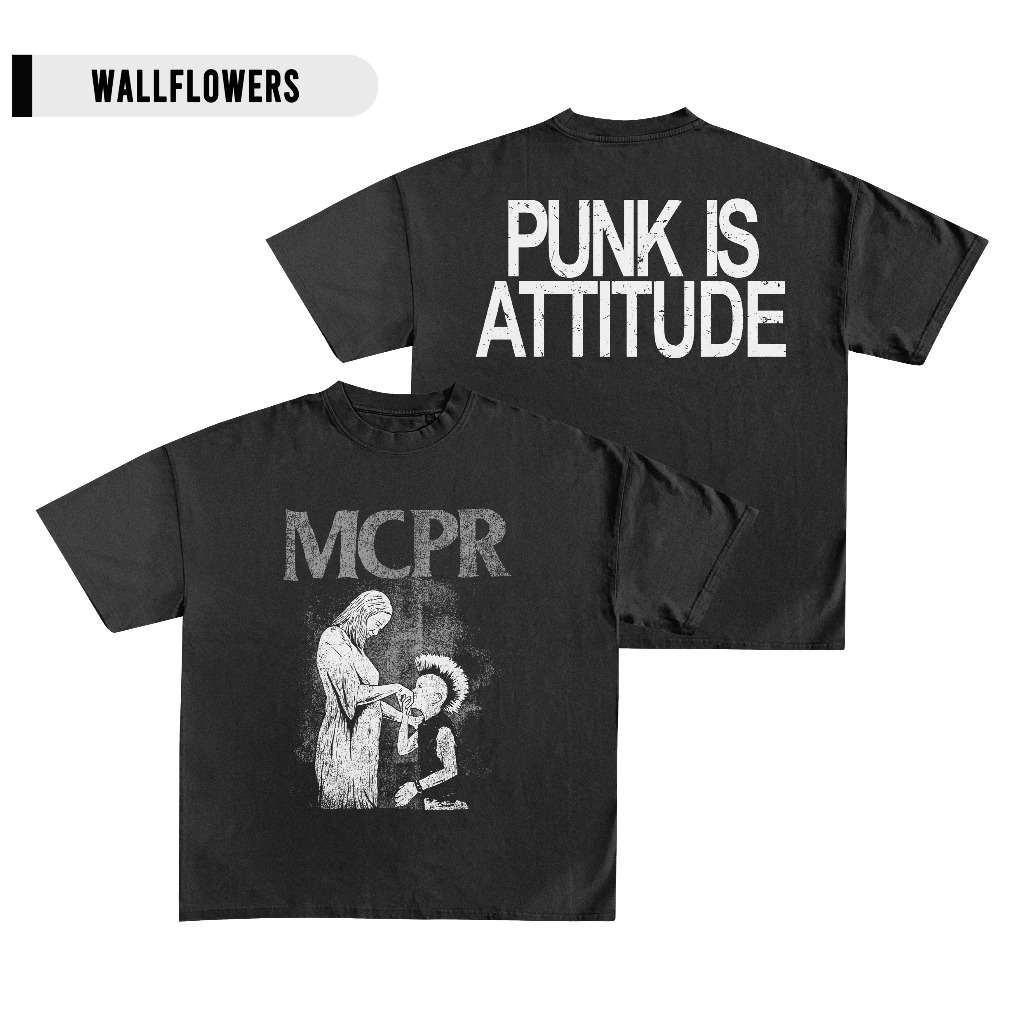 MCPR - Punk Is Attitude Tshirt Hitam / kaos band MCPR punk / kaos Punk / kaos distro Cowok