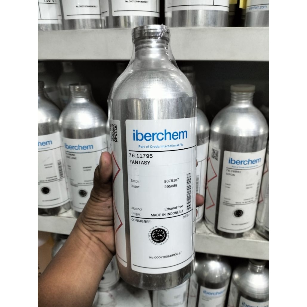Bibit Parfum Fantasy Iberchem segel pabrik 1kg searah aroma Britney Fantasy
