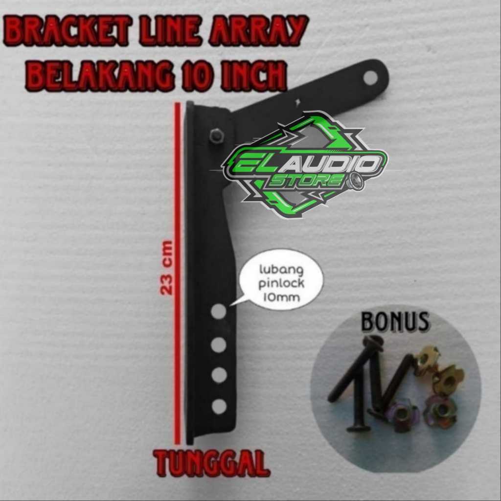 Bracket Gantung BOX LINE ARRAY 10inch/ Breket 10 inch (BELAKANG) Bahan Diral Almunium