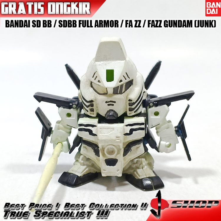 BANDAI SD BB / SDBB FULL ARMOR / FA ZZ / FAZZ GUNDAM (JUNK) SD295