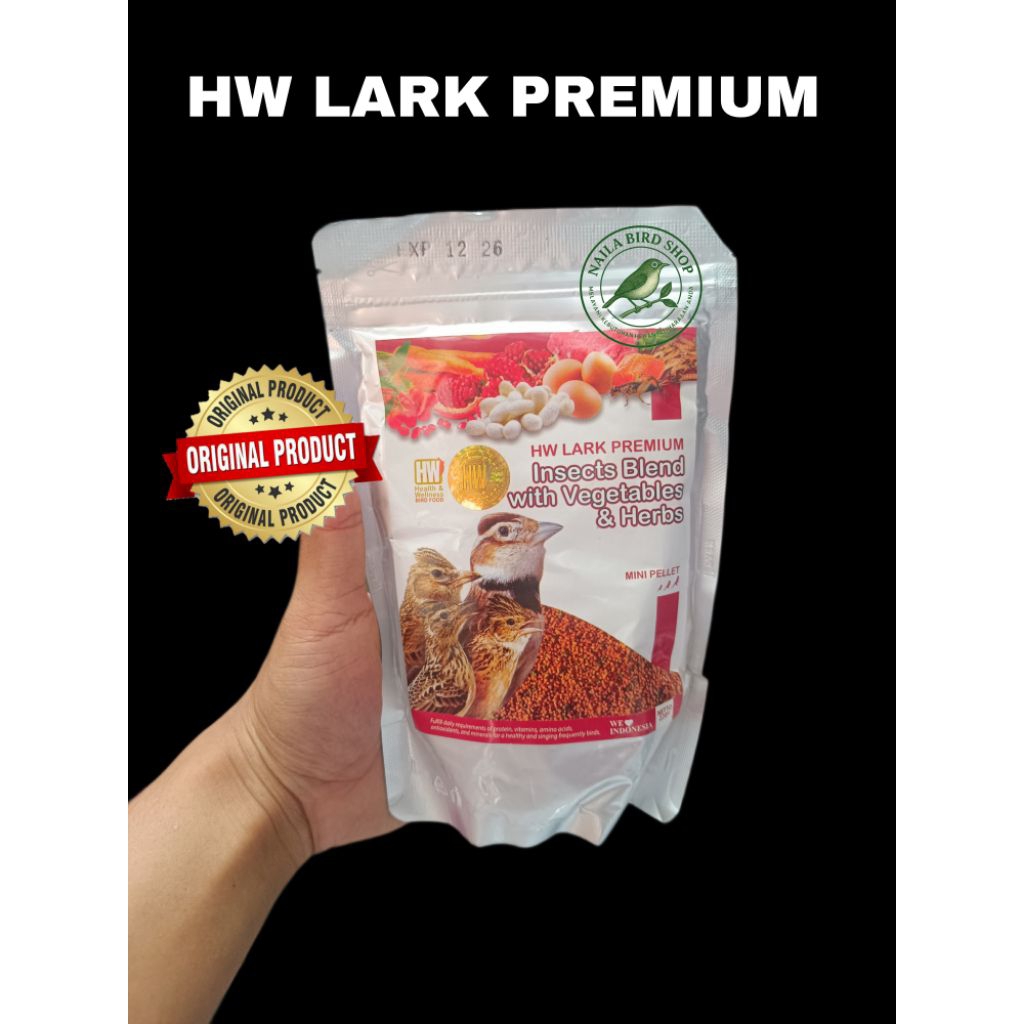 HW LARK PREMIUM HW MERAH BRANJANGAN ORIGINAL PAKAN BURUNG BRANJANGAN