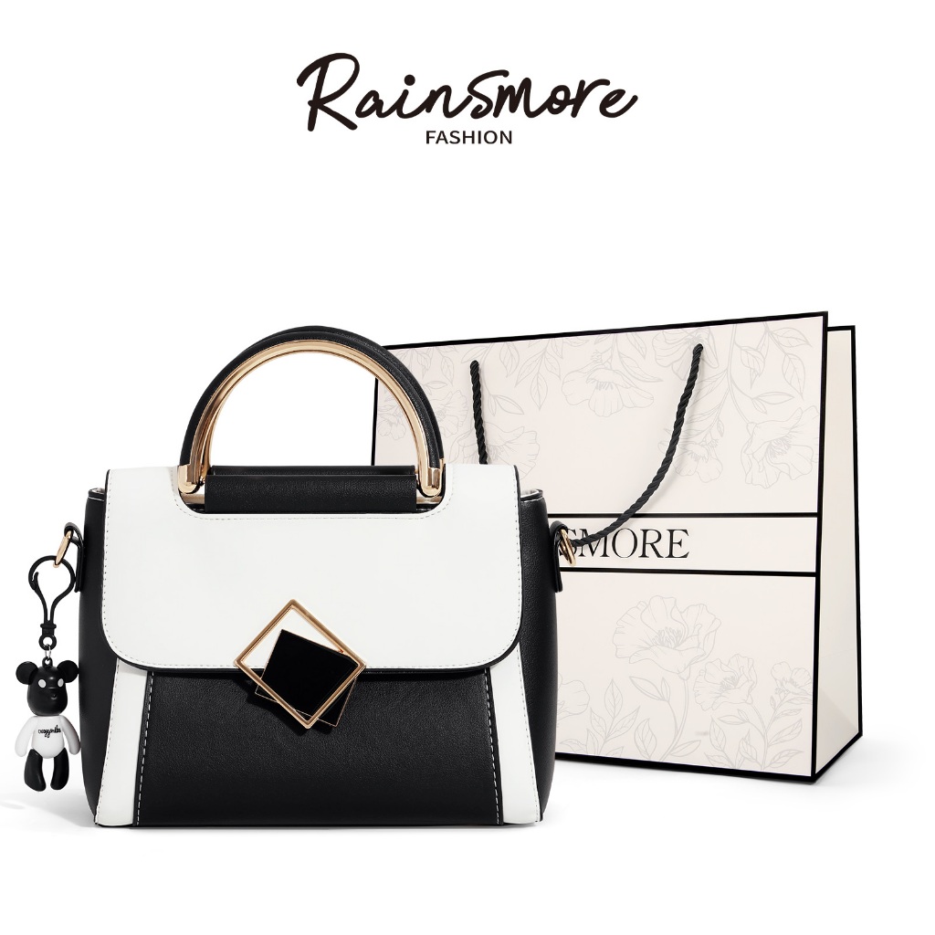 RAINSMORE Tas Wanita Kecil — Model Terbaru Trendi ala Korea, Tas Selempang & Jinjing, Gaya Fashionab