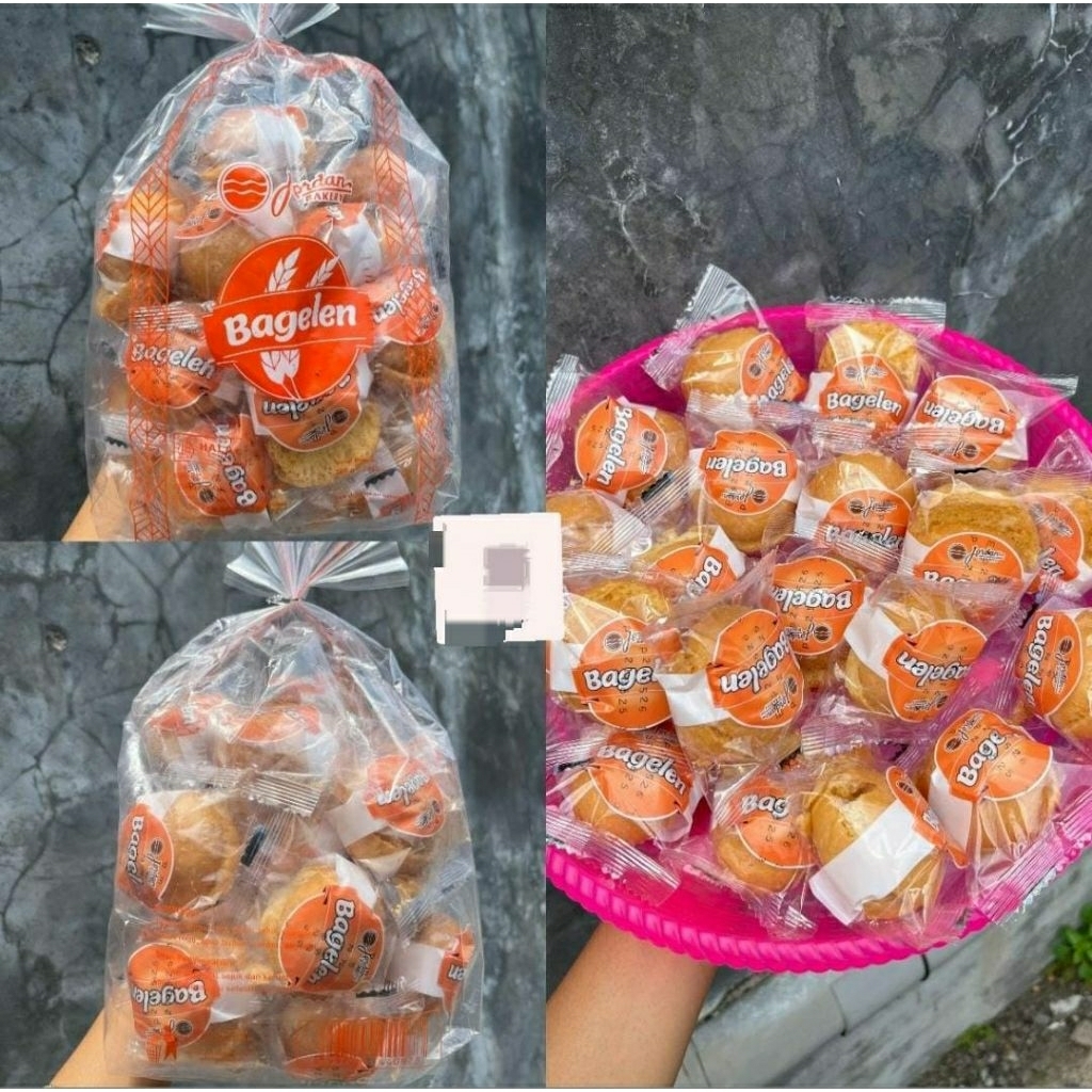 20Pcs Roti Bagelan Jordan Roti Kering Manis Renyah Jordan Bagelan