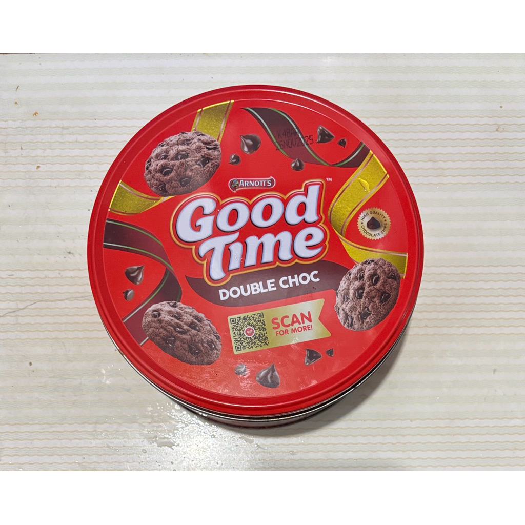 KALENG WADAH BEKAS BISKUIT, BUAH KALENG