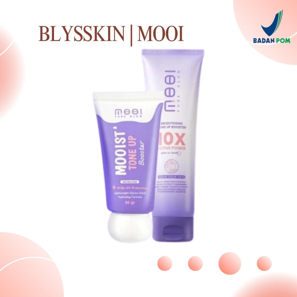 [MOOI] Bundling MOOIST Tone Up Booster + MOOI Tone UP Booster Body Lotion
