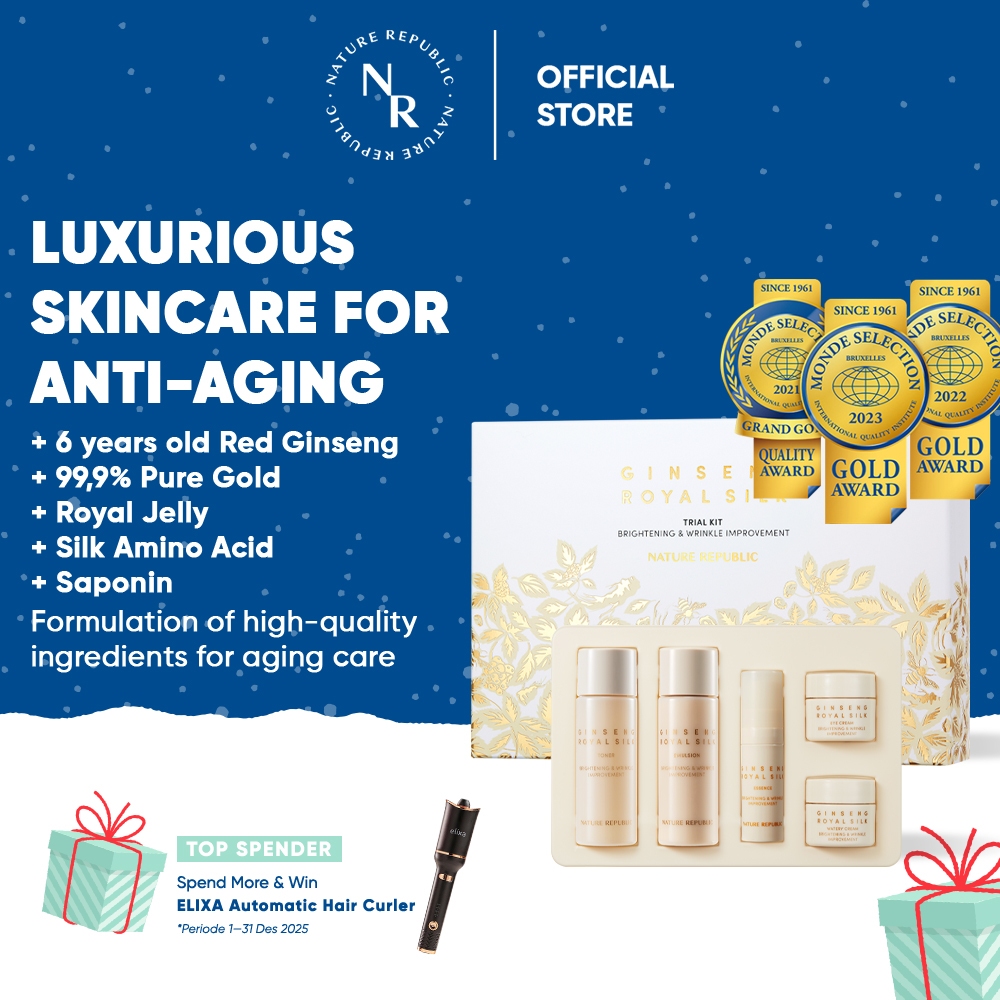 NATURE REPUBLIC Ginseng Royal Silk Trial Kit