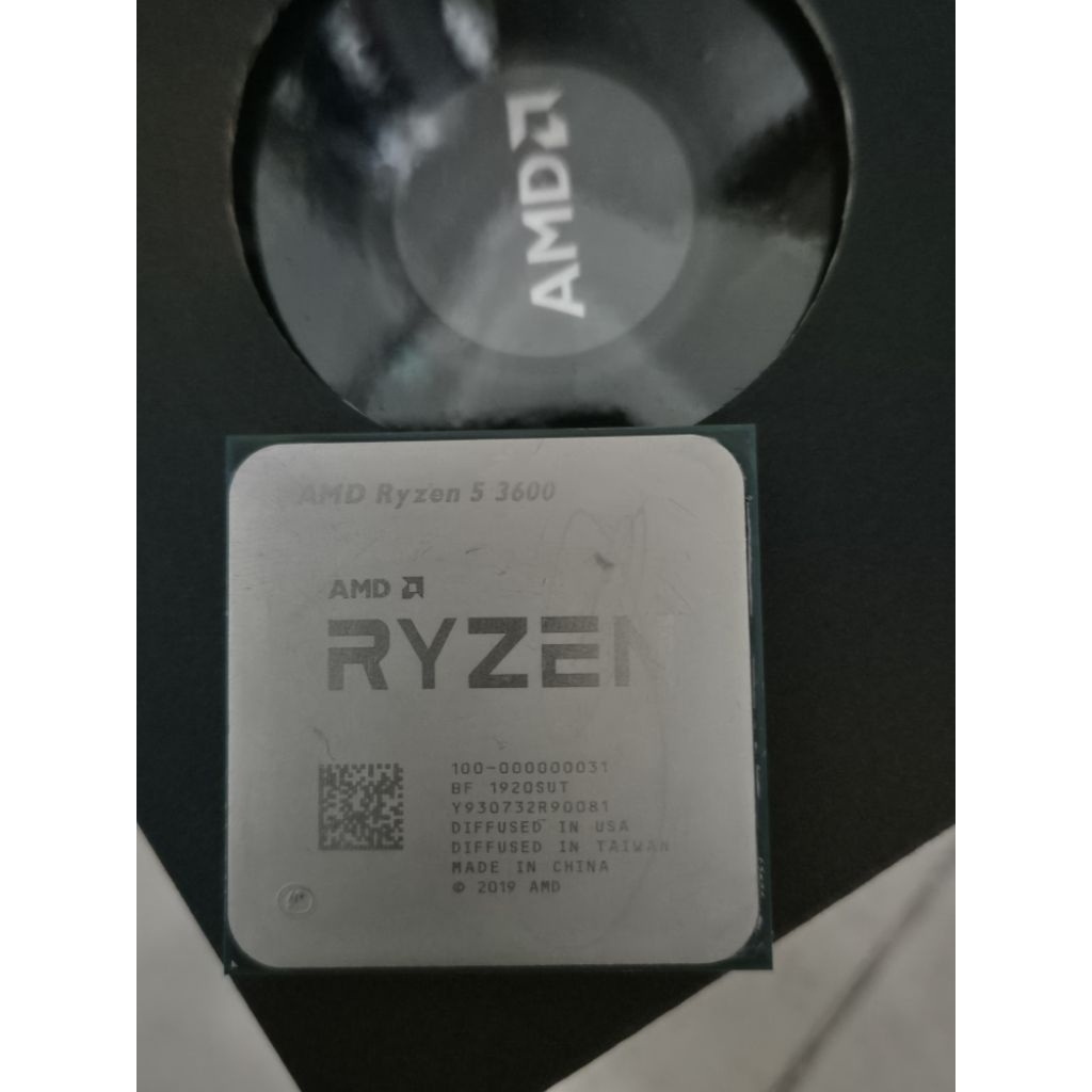 AMD Ryzen 5 3600 AM4 include cooler *bekas distributor EMD