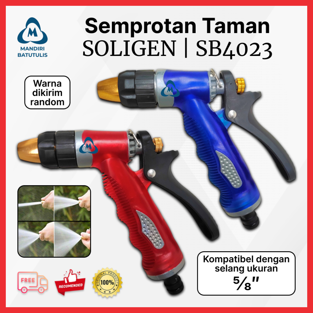 Semprotan Air Taman Soligen - Semprotan Air Taman Mobil - Semprotan Taman Motor Mobil
