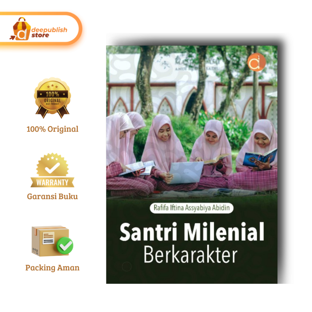 Deepublish | Buku Santri Milenial Berkarakter | Buku Cerpen | Original