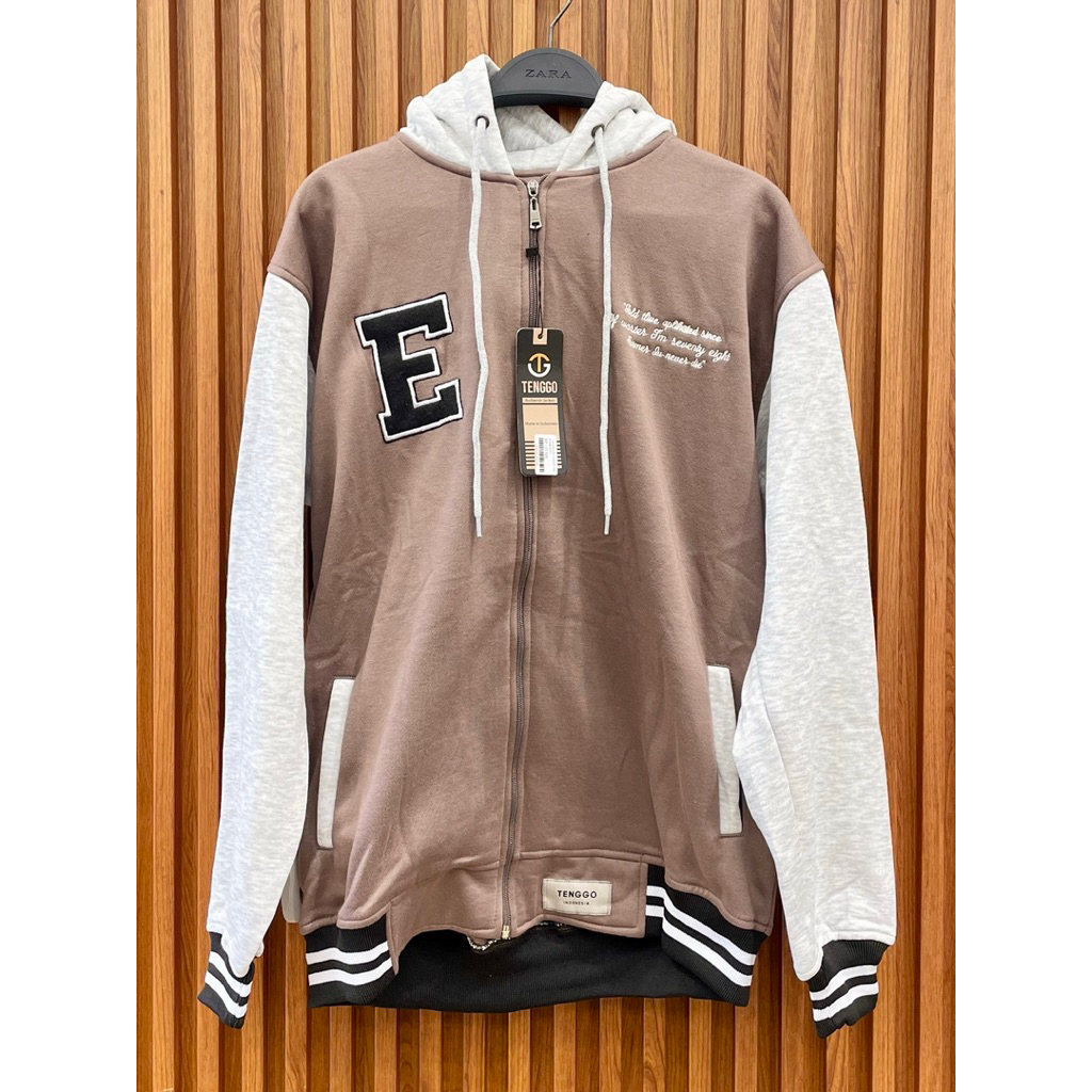 20200 HOODIE VARSITY ZIPPER