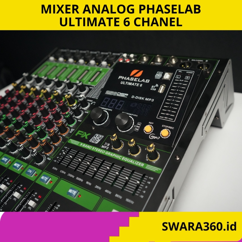 Mixer analog Phase Lab Ultimate 4,6,8 channel