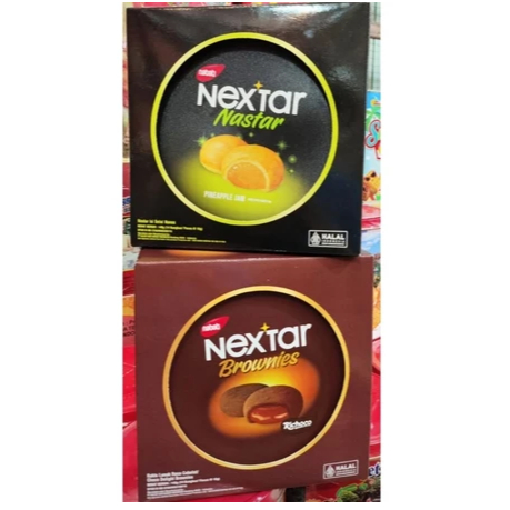 Nextar choco brownies/Nextar nastar cookies kaleng 140gr