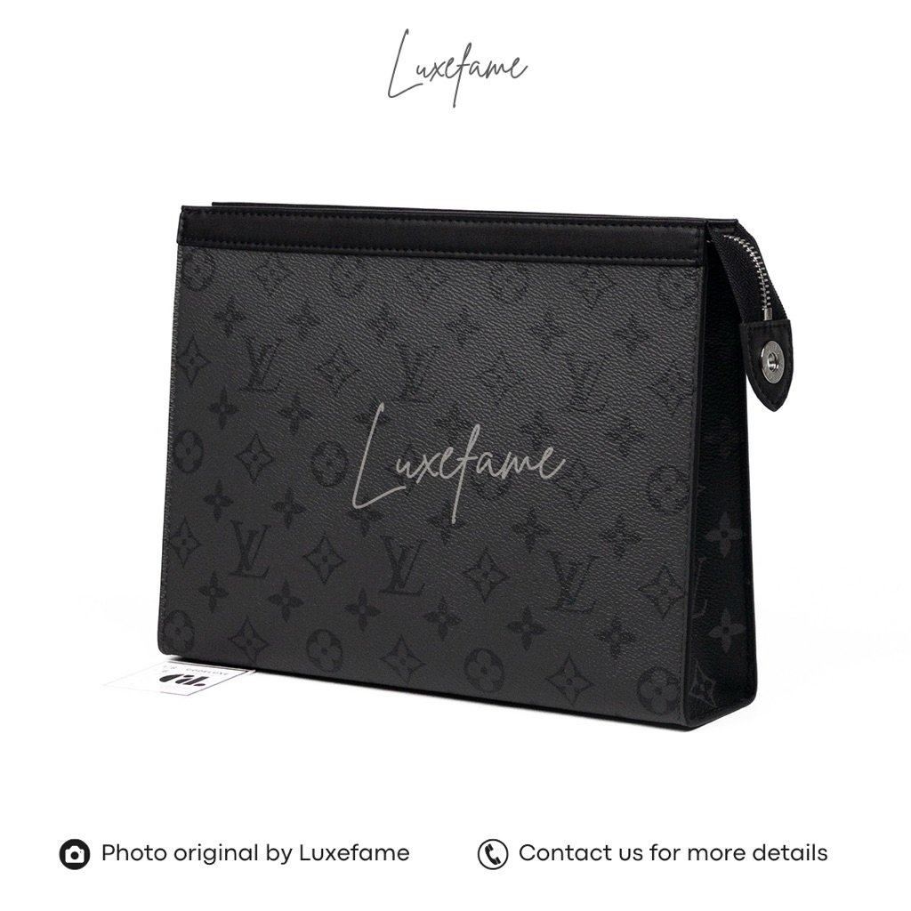 Pochette Voyage MM Monogram Canvas Eclipse Reverse SHW