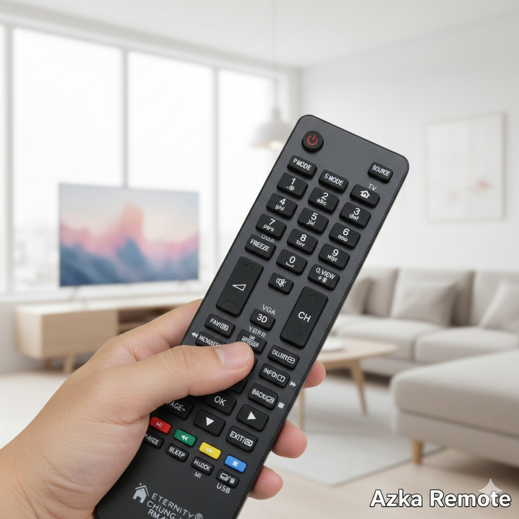 REMOTE REMOT TV SANYO AQUA LED LCD MULTI ORIGINAL TR