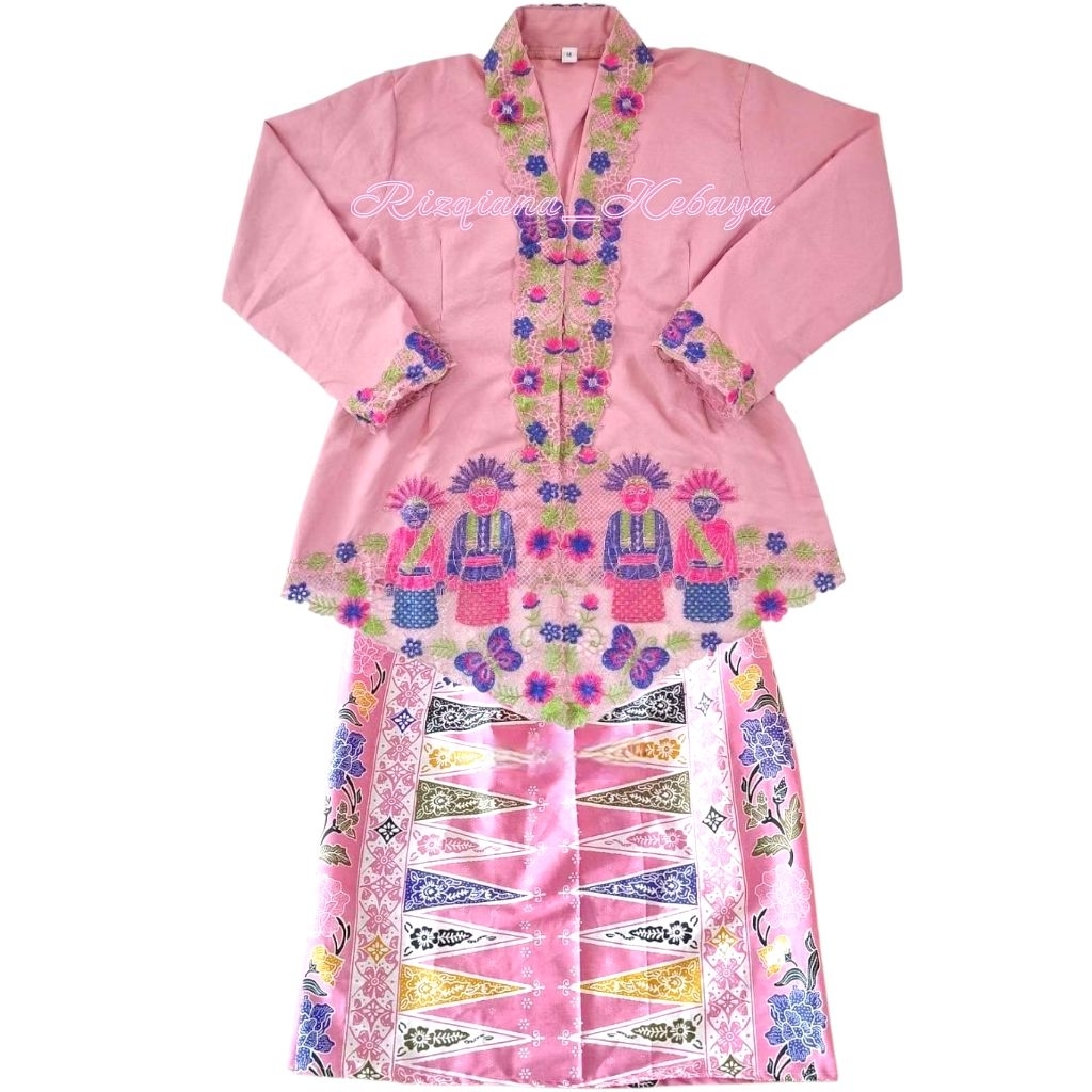 SETELAN KEBAYA ONDEL ANAK SD ROK MOTIF SERIES TERBARU // KEBAYA ENCIM SD // KEBAYA ENCIM ANAK ANAK