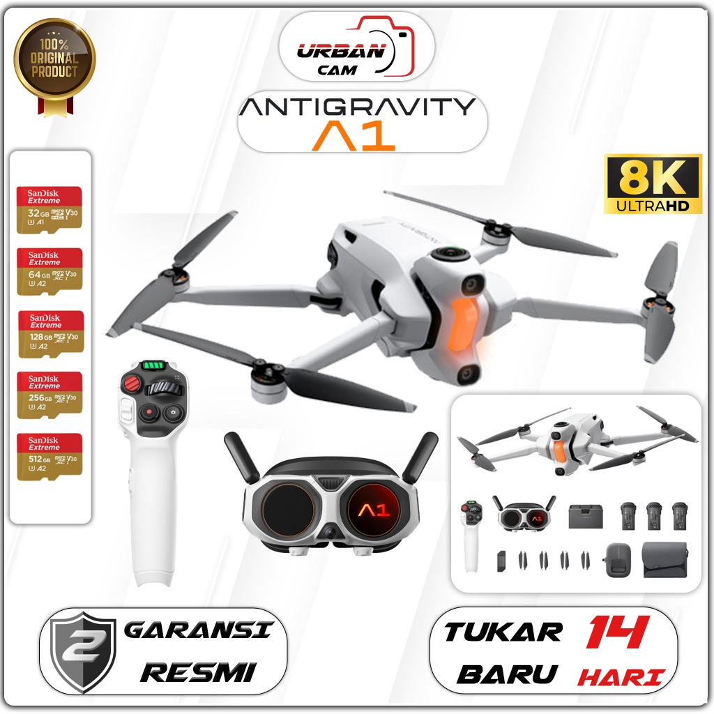 Insta360 ANTIGRAVITY A1 8K 360 Drone Infinity Bundle / Antigravity A1 Drone 360 8K