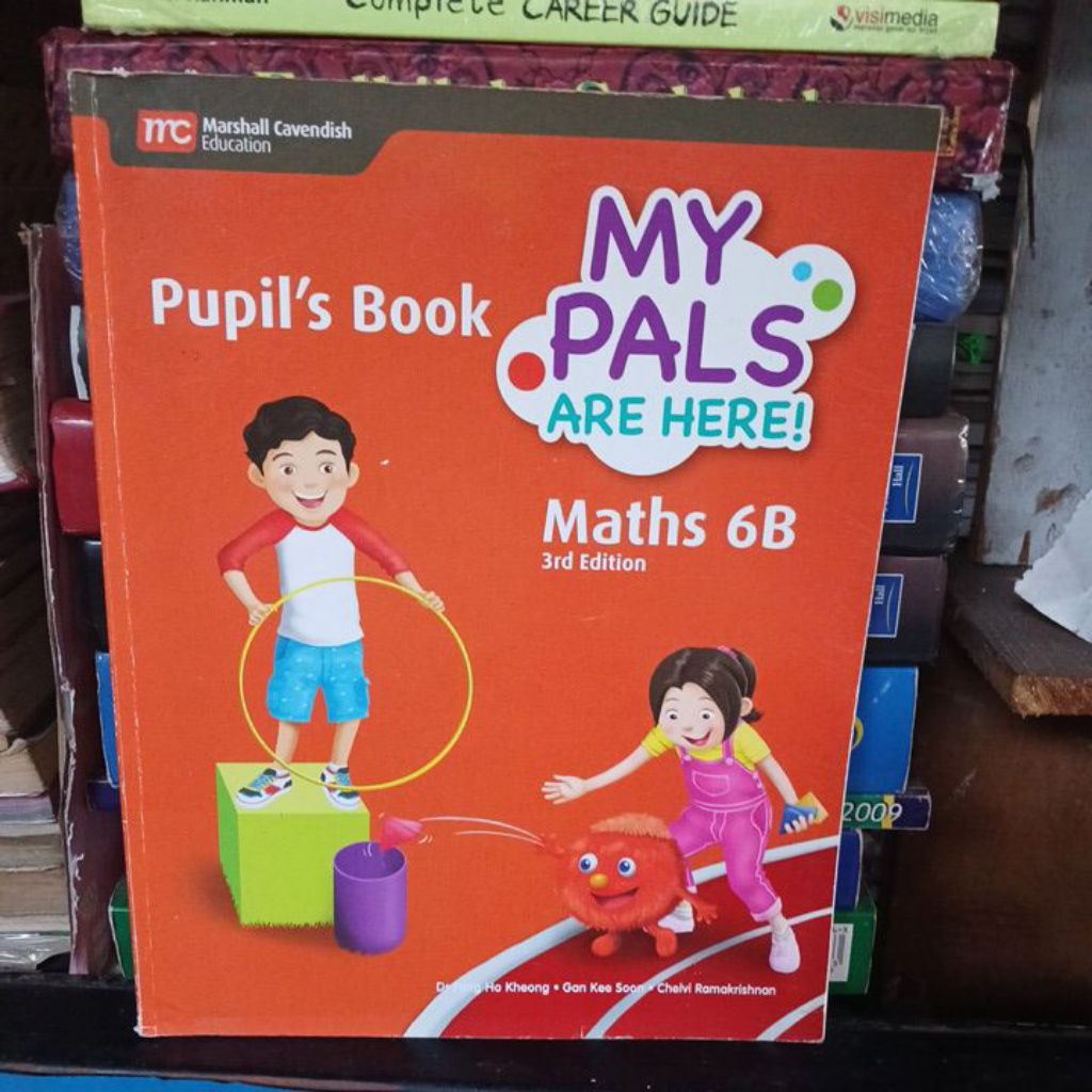 BUKU BEKAS ORIGINAL MY PALS MATH 6 B