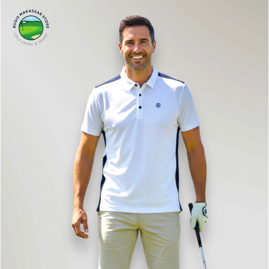 Baju Golf Wanita  BENJEFE GOLF 100 White Original Second Preloved