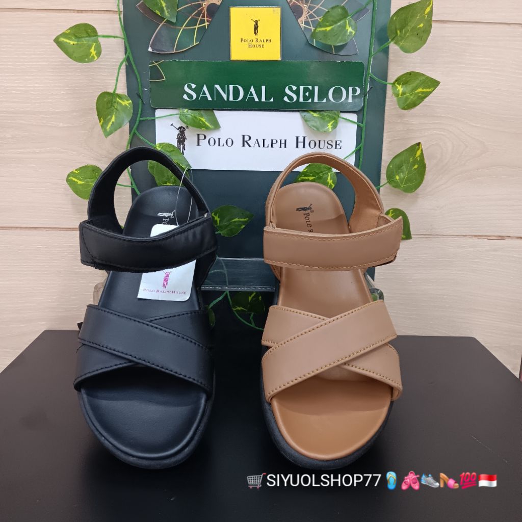 [Bisa COD/100% Original/Art MKS 03] Sandal Wanita POLO RALPH HOUSE/Sandal Wanita/Sandal Slide Wanita