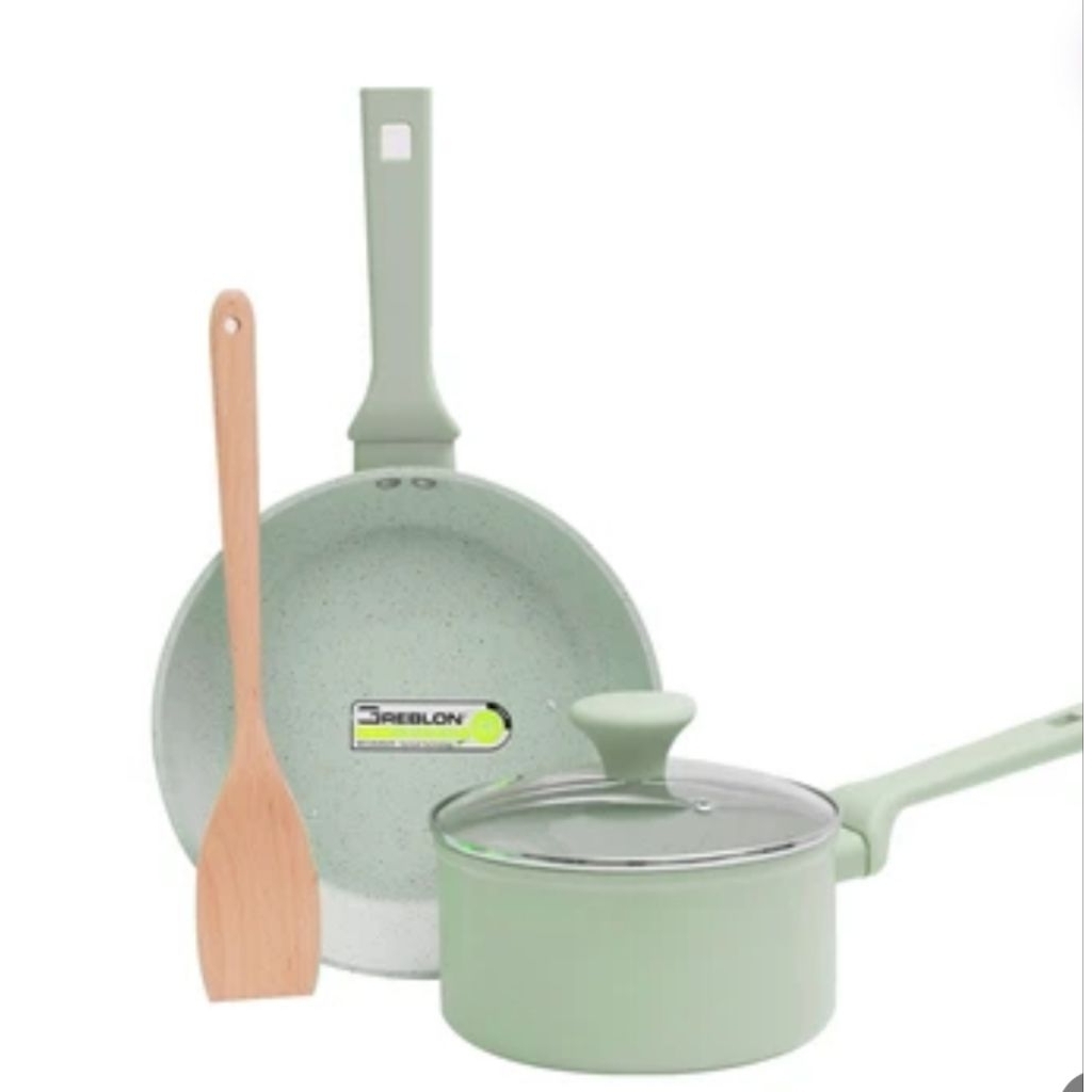 Set 4 Pcs Huxley Perlengkapan Masak - Hijau