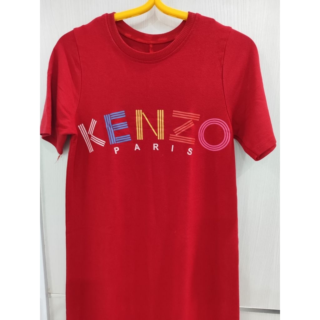 Preloved Baju Wanita KENZO Merah Bagus Murah