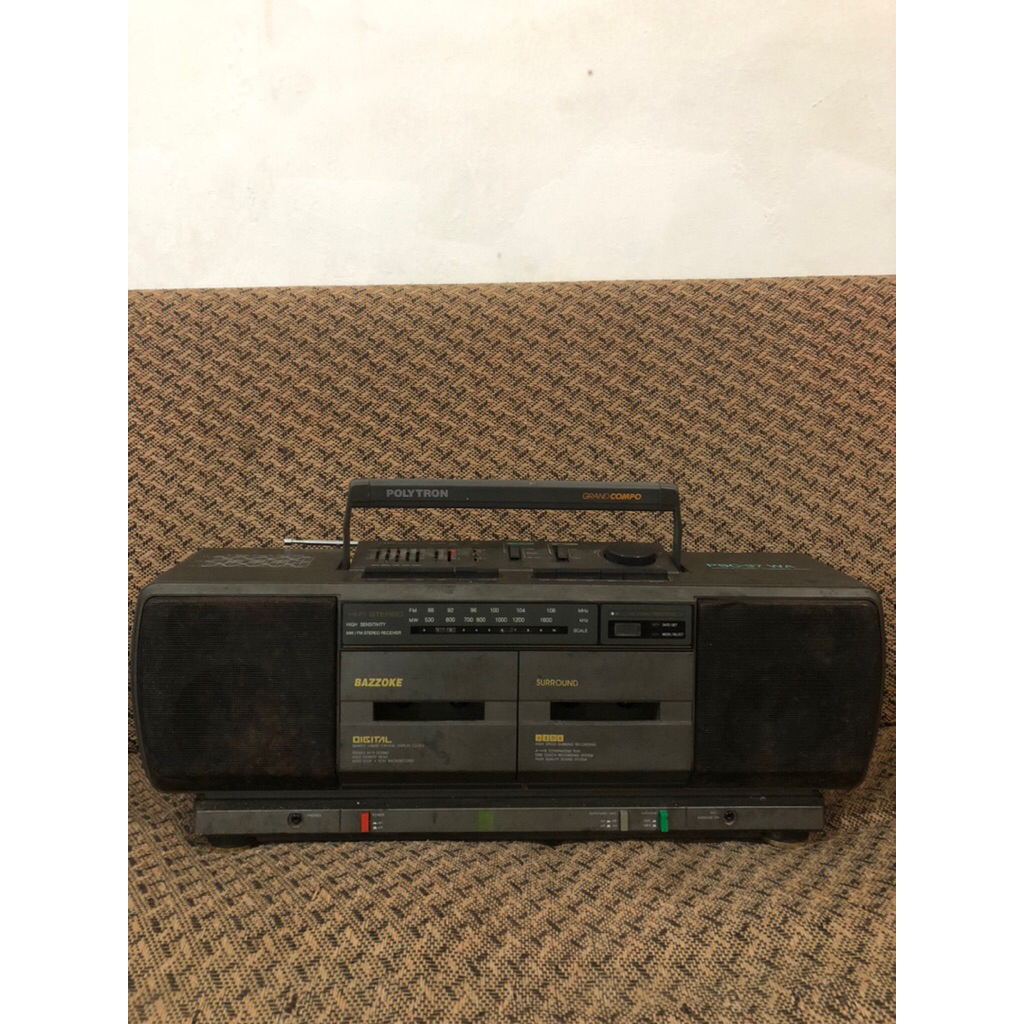 RADIO COMPO POLYTRON PSC-37 WA / RADIO TAPE / PEMUTAR KASET PITA (normal)