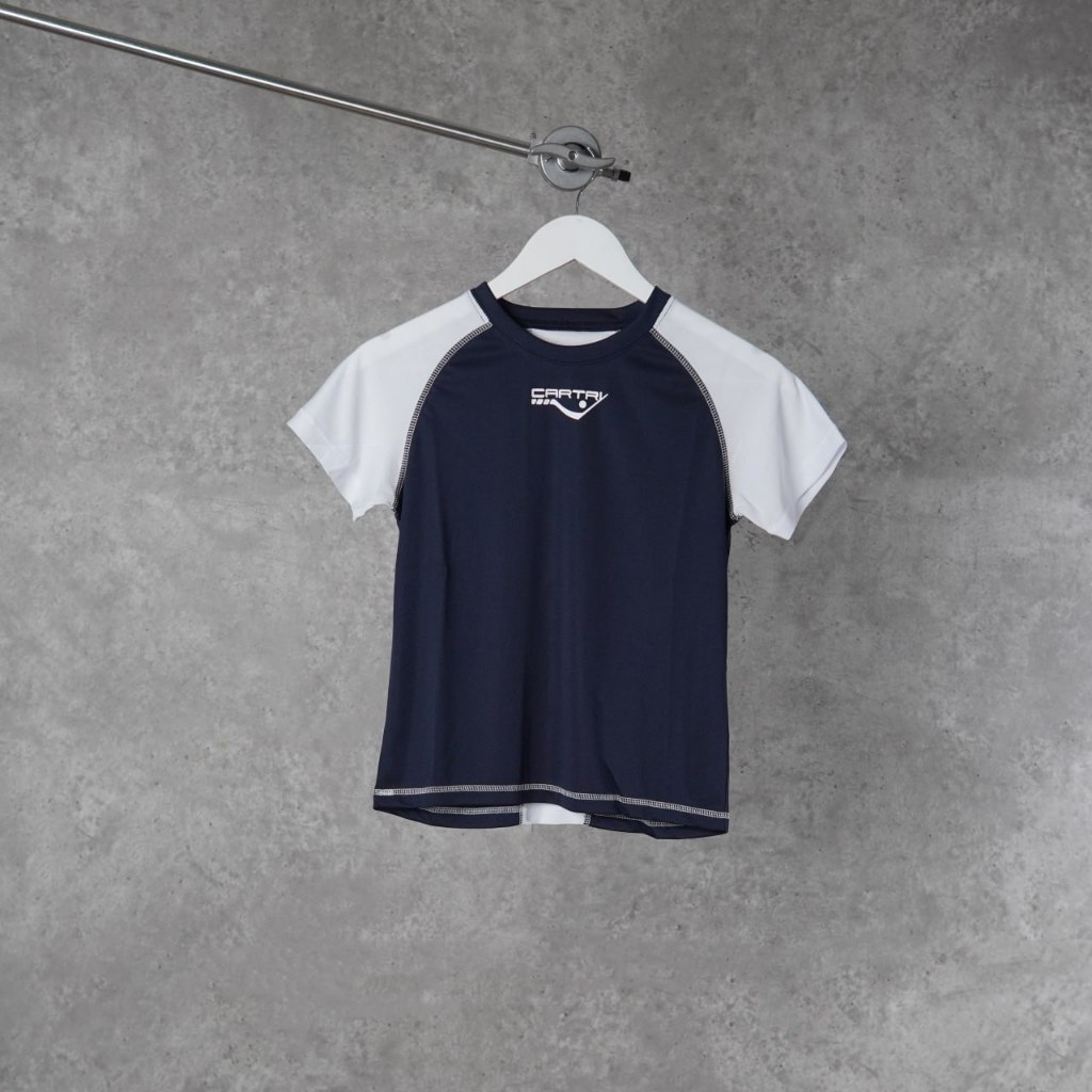 Kaos CAR COACH 2.0 WHITE NAVY JERSEY TSHIRT 100% ORIGINAL