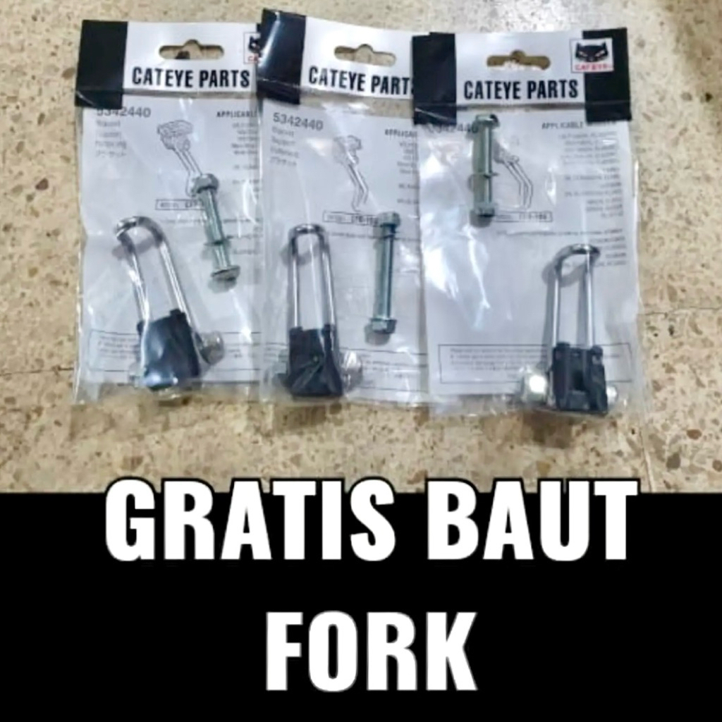 Sepeda Lipat Cat Eye Lampu Depan Bracket Fork Sepeda CFB-100 Center Fork Bracket