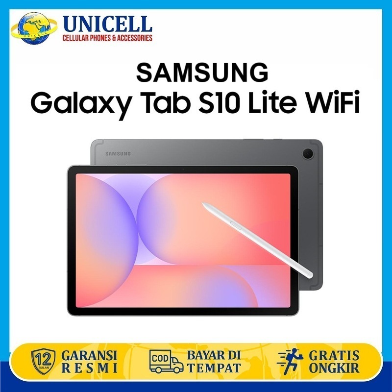 Samsung Galaxy Tab S10 Lite WiFi RAM 6/128 Android Tablet Tab AI Baterai Tahan Lama