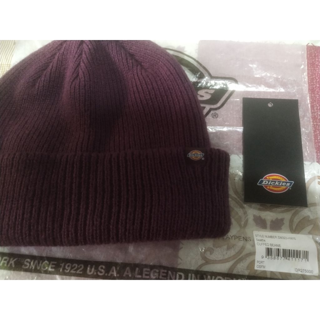 Topi Beanie Dickies original
